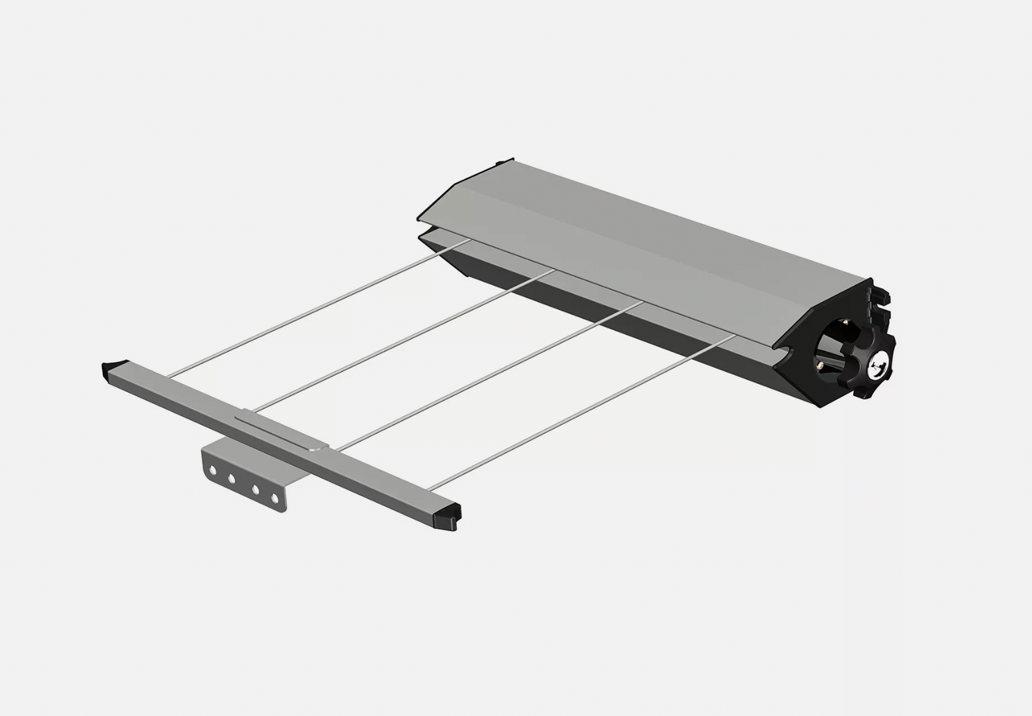 Retractable Clothesline – Compact Design, Family-Sized Drying