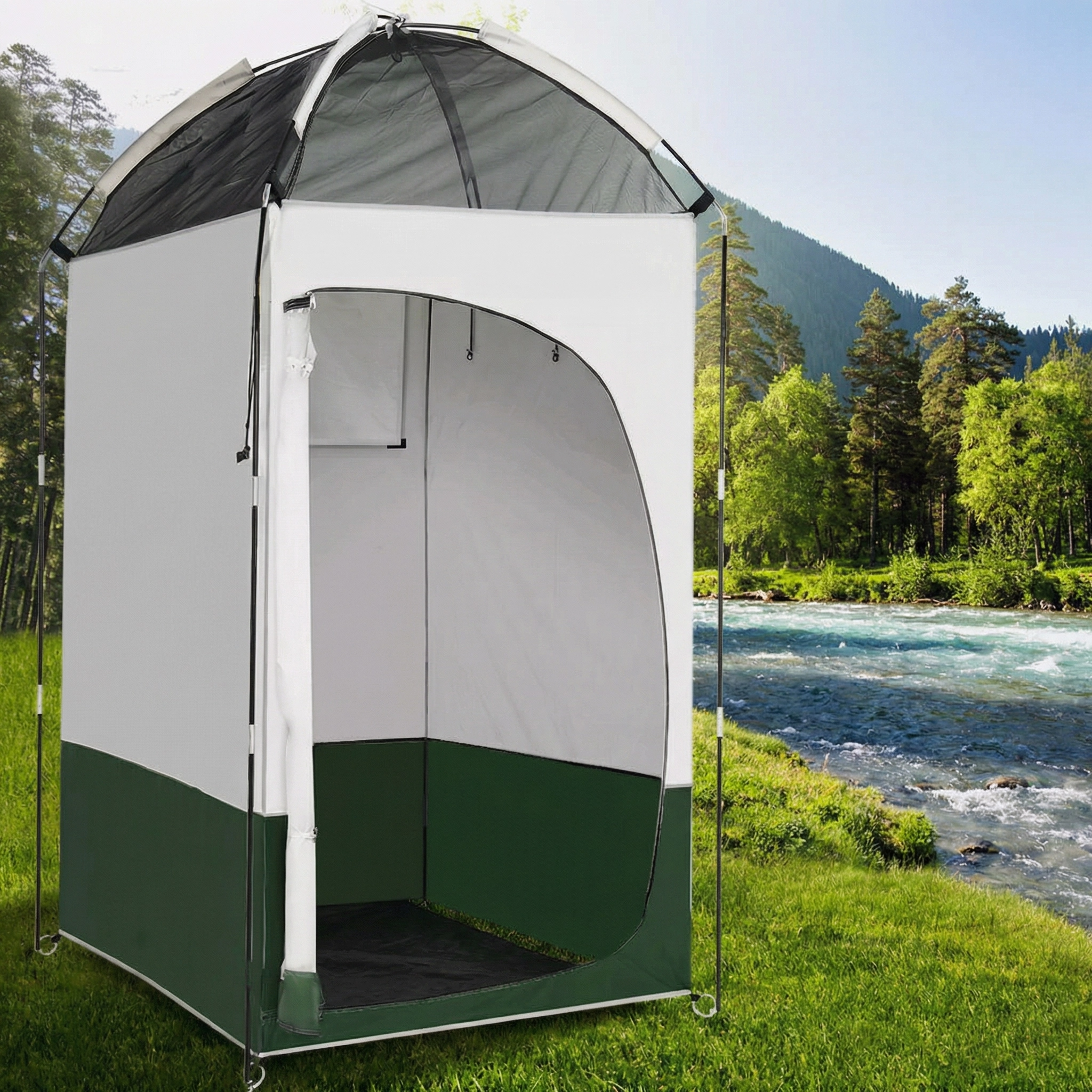 Pop-Up Shower Tent – Stay Private Outdoors, Camp in Comfort