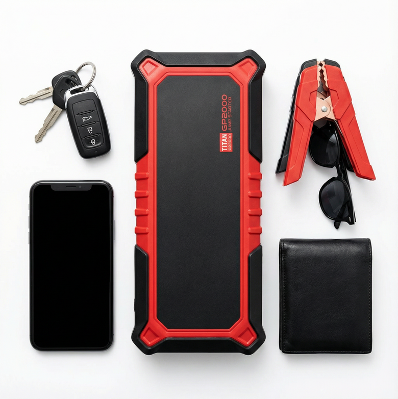 Portable Jump Starter – Instantly Revive Dead Batteries, Charge Devices on the Go