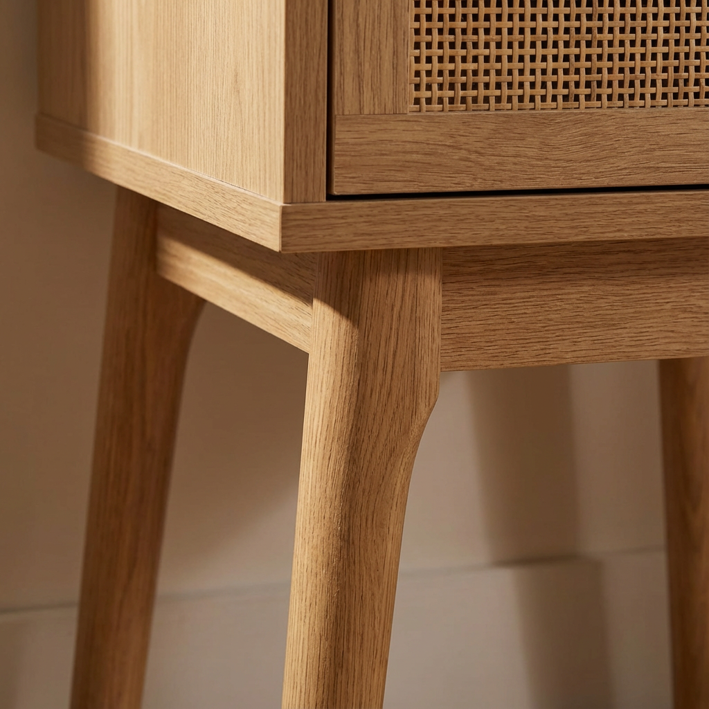 Artiss Rattan Bedside Table – Modern Coastal Look, Smarter Bedroom Storage
