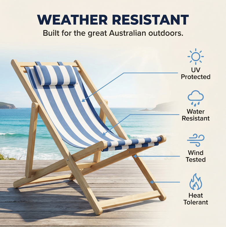 Beach Chair – Relax Anywhere, Adjustable Comfort & Durable Outdoor Design