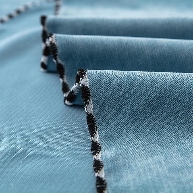 Durable velvet couch cover fabric with stitched edges for long-lasting use