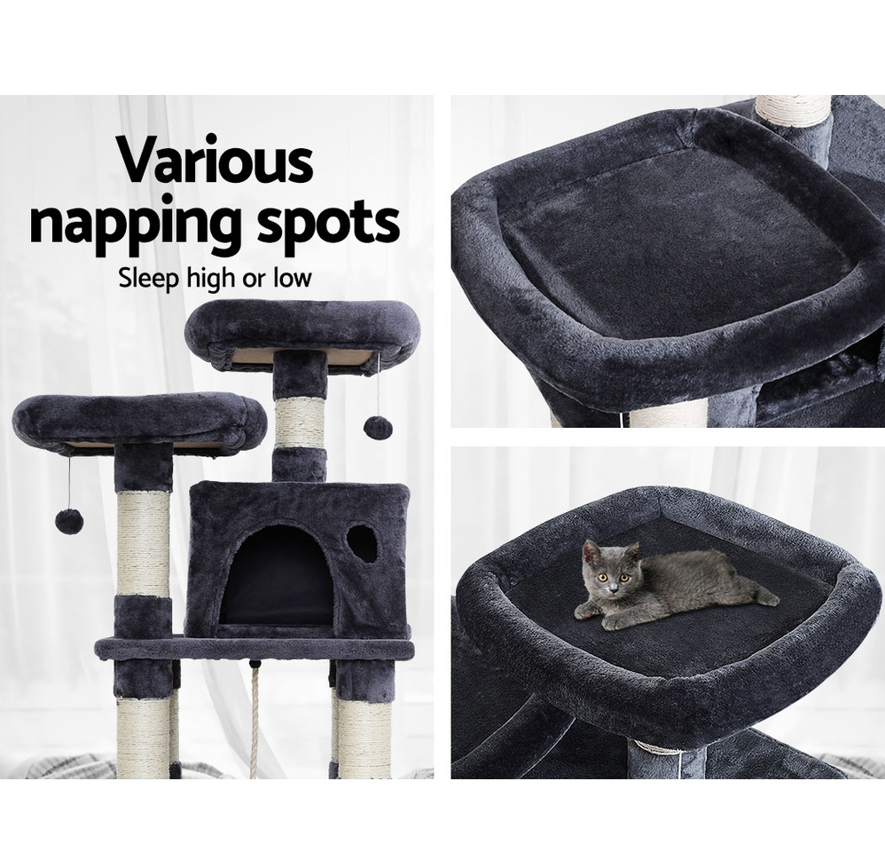 Cat tree package with accessories and assembly kit