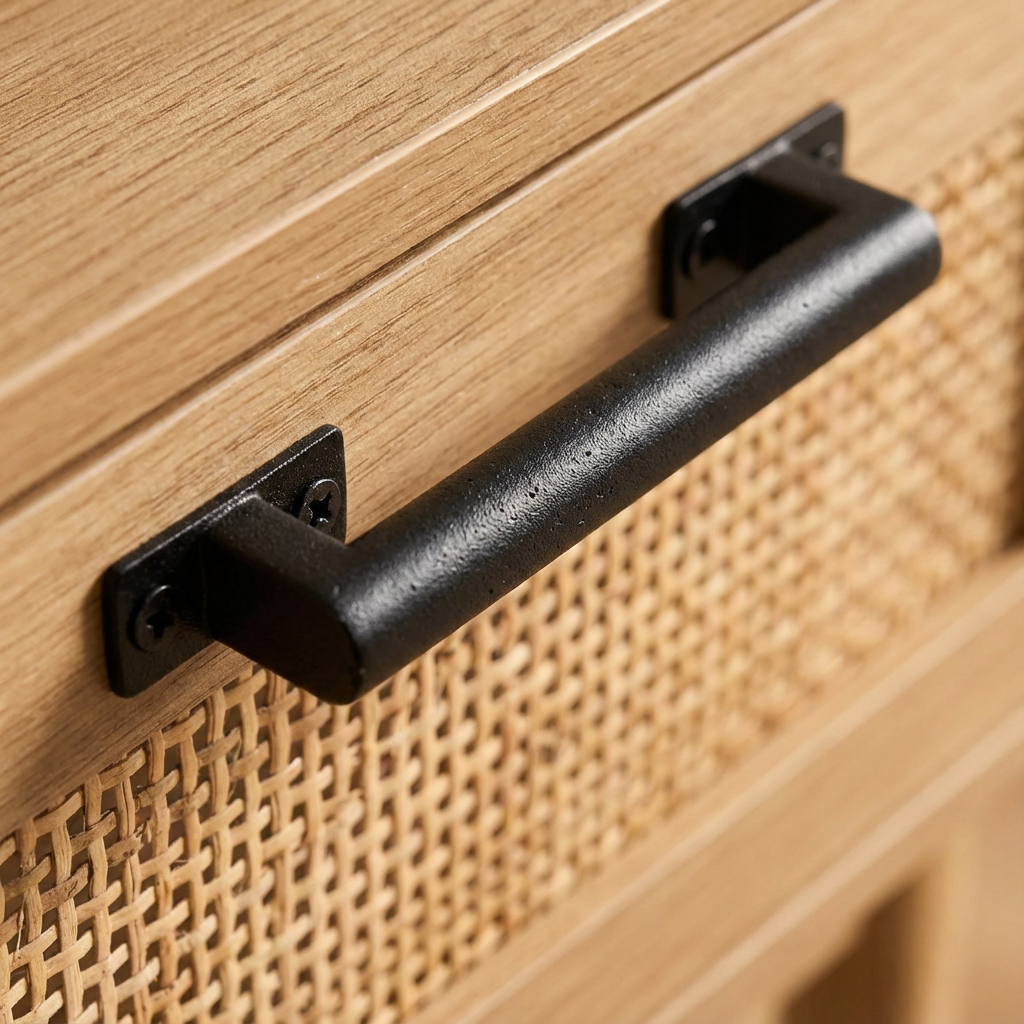 Artiss Rattan Bedside Table  – Modern Coastal Look, Smarter Bedroom Storage