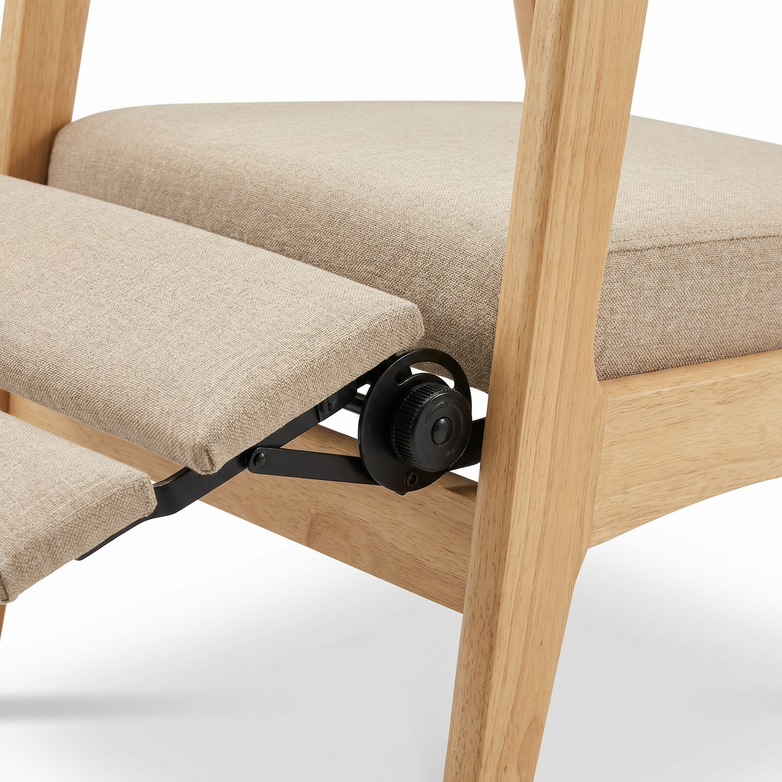 Rocking Armchair - Soothe & Relax, Footrest Included